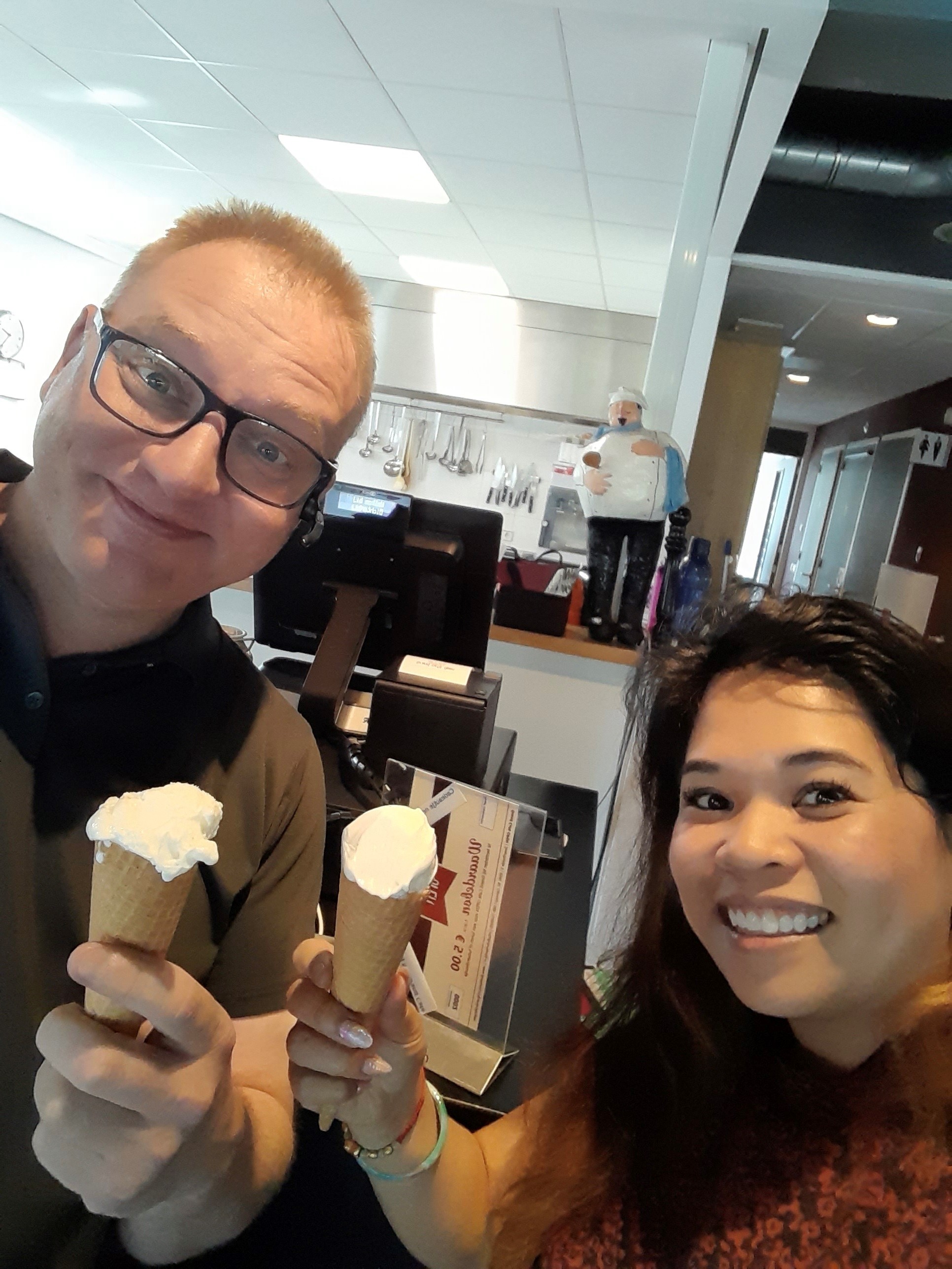 Nieuwsbericht Successen moeten gevierd worden. Weer een kassa opgeleverd!